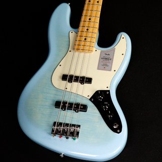 Fender2024 Collection Made in Japan Hybrid II Jazz Bass Maple Flame Celeste Blue [限定モデル] ≪S/N:JD2400
