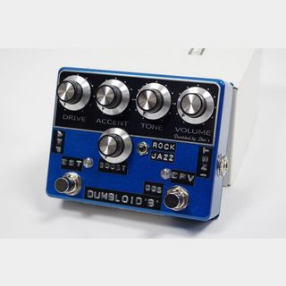 Shin's MusicDumbloid 'B' Boost Overdrive Special  Candy Blue/BLK Panel  #3159