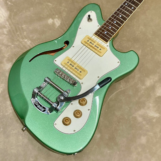 Baum Guitars Conquer 59 with Tremolo, Silver Jade