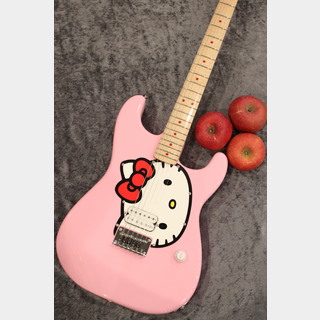 Squier by Fender 【りんご11個分の重さ】Limited Edition Hello Kitty Stratocaster 【3.39㎏】【ハローキティ】