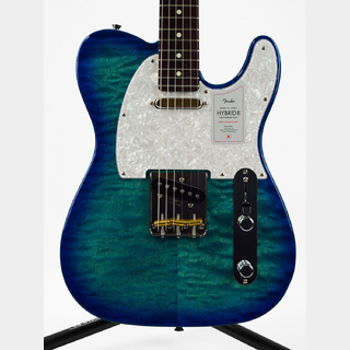 Fender 2024 Collection Made in Japan Hybrid II Telecaster Quilt (Aquamarine)