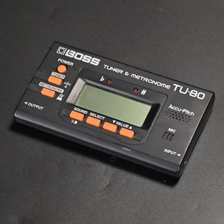 BOSS TU-80 Tuner & Metronome チューナー メトロノーム【名古屋栄店】