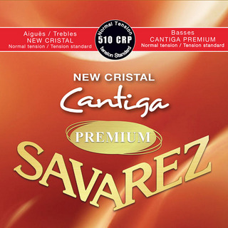 SAVAREZNEW CRISTAL/CANTIGA PREMIUM 510CRP【NORMAL TENSION/クラシックギター弦】