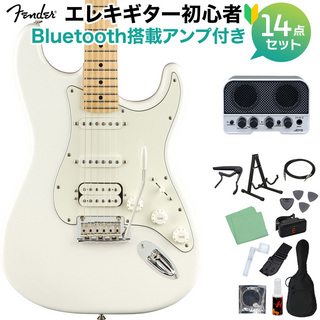 Fender Player Strat HSS PWT 初心者14点セット Bluetooth搭載ミニアンプ付