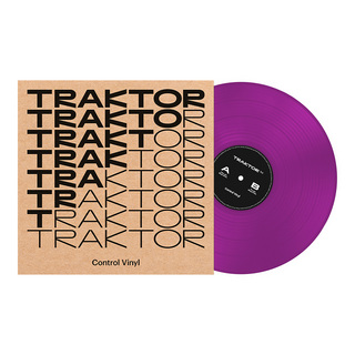 NATIVE INSTRUMENTS Traktor Control Vinyl Neon Pink Transparent