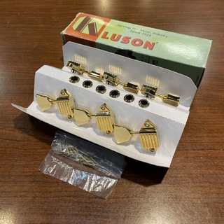 Kluson VX-501 / WB / Gold [Metal Keystone Waffleback]