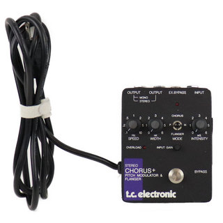 tc electronic 【中古】 tc electronic STEREO CHORUS+ PITCH MODULATOR & FLANGER SCF コーラス フランジャー