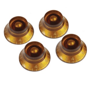 Gibson ギブソン PRHK-030 Top Hat Knobs Vintage Amber 4/Pkg ノブ