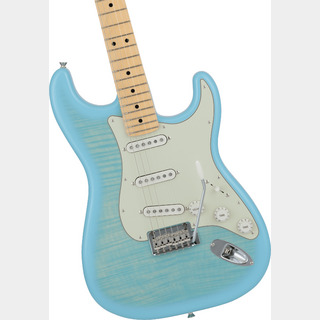 Fender2024 Collection Made in Japan Hybrid II Stratocaster -Flame Celeste Blue -【即納可能】