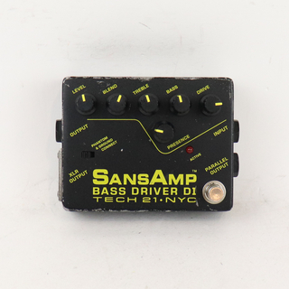 TECH21 【中古】サンズアンプ ベースドライバーDI TECH21 SansAmp BASS DRIVER DI 旧仕様 前期型 ベース用DI