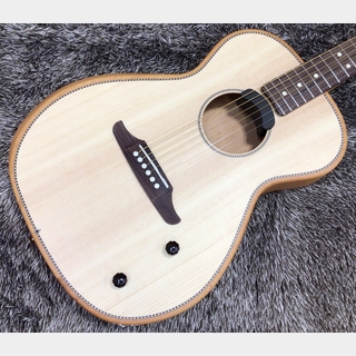Fender Acoustics Highway Series Parlor, Rosewood Fingerboard, Natural【未展示保管品】【2.25"厚の薄ボディエレアコ】