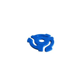STOKYO Plastic 45RPM Insert Adapter【Blue】 (1袋20個入り) (7inch用インサート型アダプター)