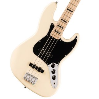 Squier by Fender Affinity Series Active Jazz Bass Maple Fingerboard Black Pickguard Olympic White スクワイヤー【横浜