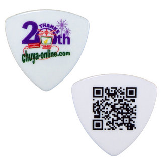 SHOP ORIGINALchuya-online 20thロゴ ギターピック 1.0mm×5枚