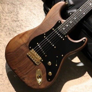 Moon【特注!80年代オマージュ!】ST-C Walnut/Ebony Gold Hard wear #58883 【4.02kg】【オイルフィニッシュ】