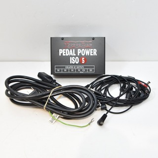 Voodoo Lab PEDAL POWER ISO5 100V パワーサプライ VOODOO LAB PEDAL POWER ISO-5 POWER SUPPLY 【心斎橋店】（中古