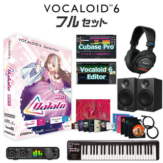 INTERNETVOCALOID6 galaco WHITE 初心者フルセット ギャラ子 スターターパック CV.柴咲コウ ボーカロイド