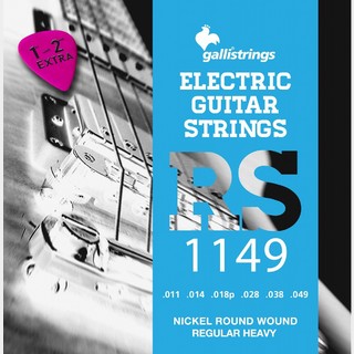 Galli Strings RS1149 Regular Heavy レギュラーヘビーゲージ・エレキギター弦 イタリア製 【横浜店】