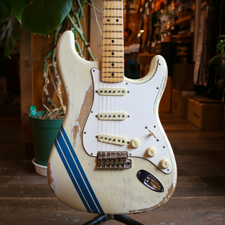 Fender Custom Shop MBS 1969 Stratocaster Relic Olympic White built by Greg Fessler 2018年製