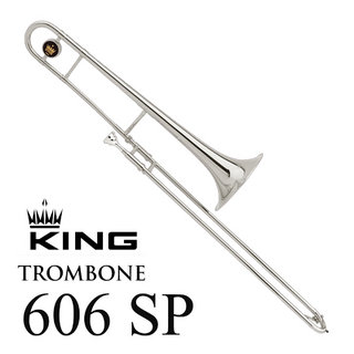 King 606 SP キング USA製 テナートロンボーン 銀メッキ仕上げ 【WEBSHOP】