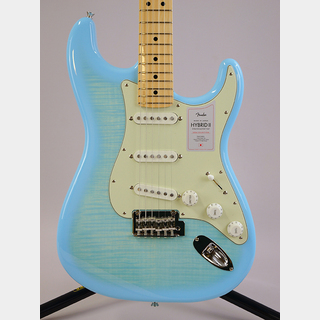 Fender 2024 Collection Made in Japan Hybrid II Stratocaster Flame (Celeste Blue)