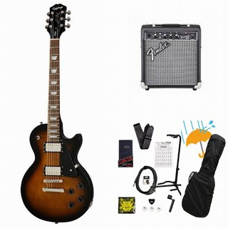 Epiphone Inspired by Gibson Les Paul Studio Smokehouse Burst レスポール スタジオ Fender 10Wアンプ付属エレキギ