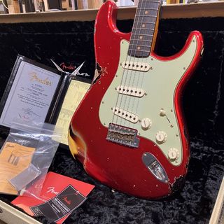 Fender Custom Shop LTD 1962 Stratocaster Heavy Relic Aged Candy Apple Red over 3Tone Sunburst【御茶ノ水本店 FINEST GUIT