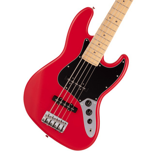 フェンダー JMade in Japan Hybrid II Jazz Bass V Maple Fingerboard Modena Red フェンダー【御茶ノ水本店】