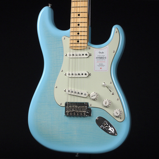 Fender2024 Collection Made in Japan Hybrid II Stratocaster ~Flame Celeste Blue~