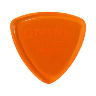 Gravity Guitar PicksStriker -Big Mini- GSRB3P 3.0mm Orange ギターピック