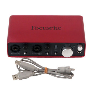 Focusrite 【中古】 オーディオインターフェイス Focusrite Scarlett 2i2 フォーカスライト スカーレット2i2