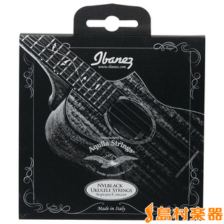 Ibanez NBUKS4 ウクレレゲン/ブラックナイルガット弦