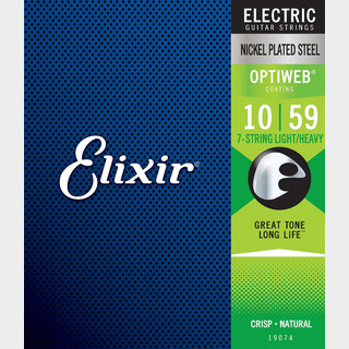 Elixir OPTIWEB 10-59 7-String ライトヘビー #190748弦エレキギター弦