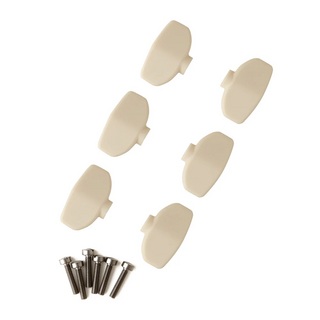 Paul Reed Smith(PRS) Phase III Wing Tuner Buttons, Ivory, Set of 6