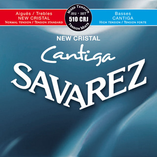 SAVAREZ NEW CRISTAL/CANTIGA 510 CRJ【MIXED TENSION/クラシックギター弦】