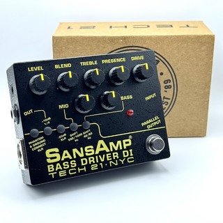 ベース用エフェクター ＞ ベース用プリアンプ、Tech 21、SansAmp Bass