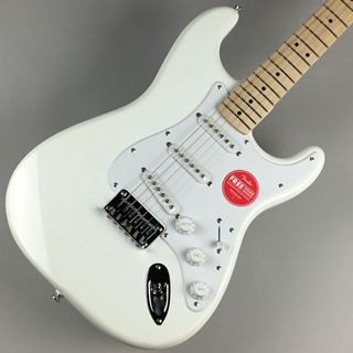 Squier by Fender SONIC STRATOCASTER HT Maple Fingerboard White Pickguard Arctic White |傷ありアウトレット特価