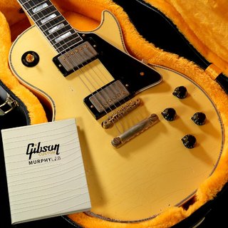 Gibson Custom Shop Murphy Lab 1957 Les Paul Custom Heavy Aged - Heavy Antique White(重量:3.97kg)【渋谷店】