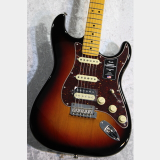 FenderAmerican Professional II Stratocaster HSS 3-Color Sunburst #US22177060【Wケースキャンペーン!】
