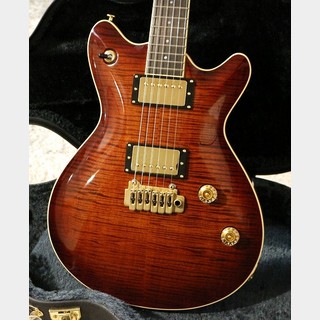 T's Guitars Arc-STD 22 Brown Burst【3.53kg】【担当選定の極杢5Aフレイムメイプルトップ】