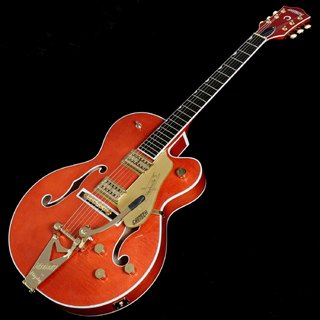 Gretsch G6120TG Players Edition Nashville Hollow Body Bigsby Ebony FB Orange Stain [3.35kg]【池袋店】