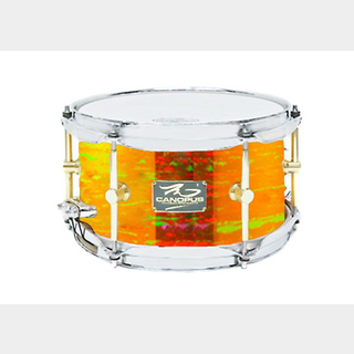 canopus The Maple 6x10 Snare Drum Citrus Mod