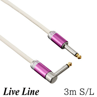 LIVE LINE Advance Series Cable 3m S/L -Purple-【Webショップ限定】