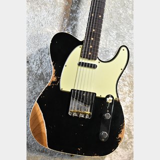 Fender Custom Shop 1960 Custom Telecaster Heavy Relic Aged Black CZ581843【漆黒指板個体】