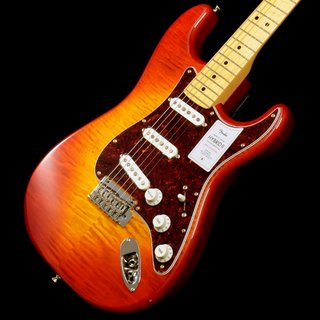 Fender 2024 Collection Made in Japan Hybrid II Stratocaster Flame Sunset Orange Transparent 【福岡パルコ店