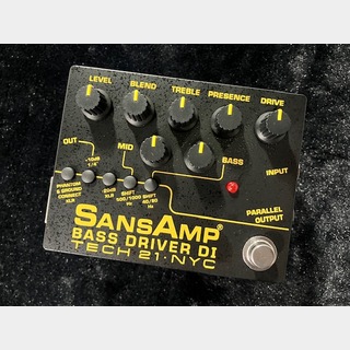 TECH21 SANSAMP BASS DRIVER DI V2