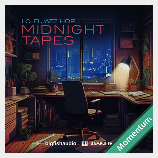 bigfishaudio MIDNIGHT TAPES - LO-FI JAZZ HOP MMT