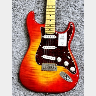 Fender2024 Collection Made in Japan Hybrid II Stratocaster Flame Sunset Orange Transparent / Maple【限定】