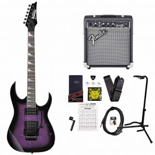 IbanezGio GRG320FA-TVT (Transparent Violet Sunburst) アイバニーズ FenderFrontman10Gアンプ付属エレキギター