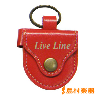 LIVE LINELPC1200RD レザーピックケース　【レッド】